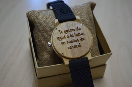 Regalo De Aniversario Para Esposo Reloj Con Mensaje Grabado Especial Para  Hombre En Español detalle Para Pareja Para El En Caja Husband 