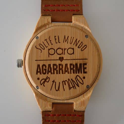 estómago Agente de mudanzas ala Frases para regalar un reloj a tu pareja - Woodenson Colombia